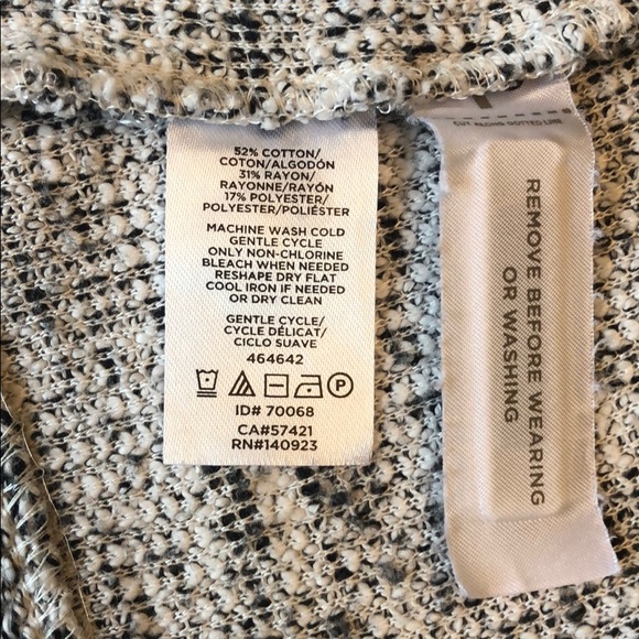 LOFT SWEATER COAT SIZE 8 - Picture 8 of 8